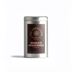 silver tin brekky tea