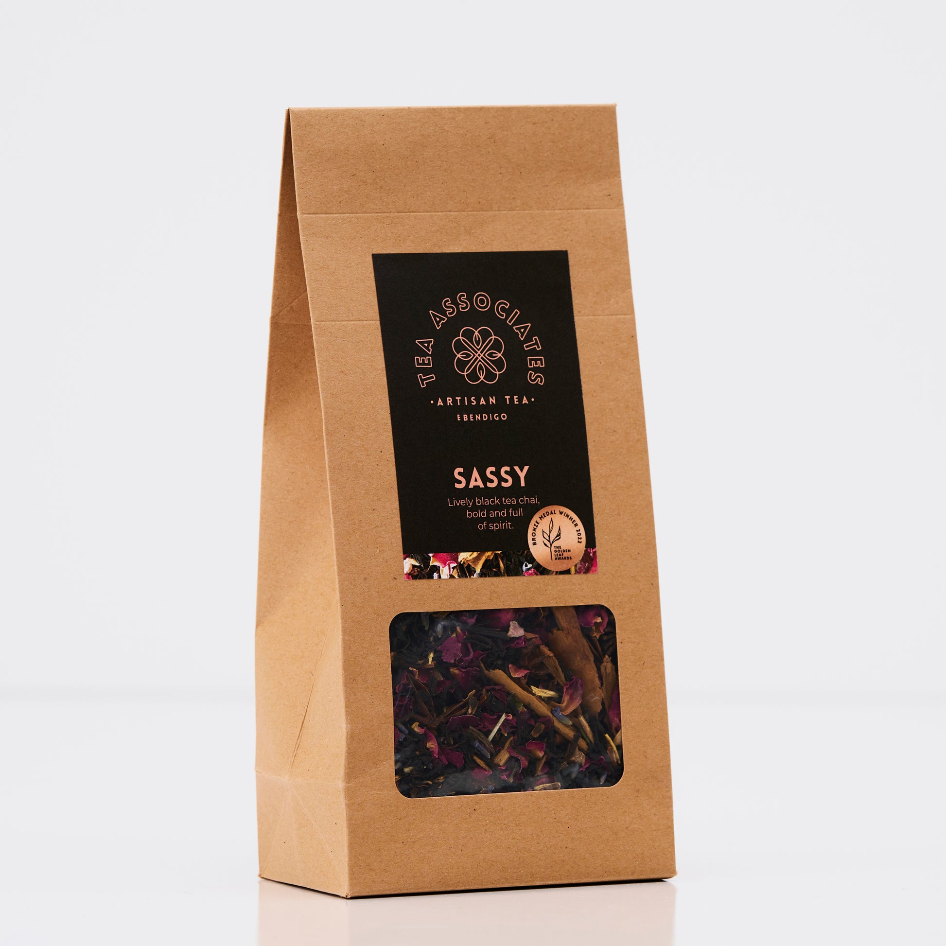 kraft box sassy chai tea 