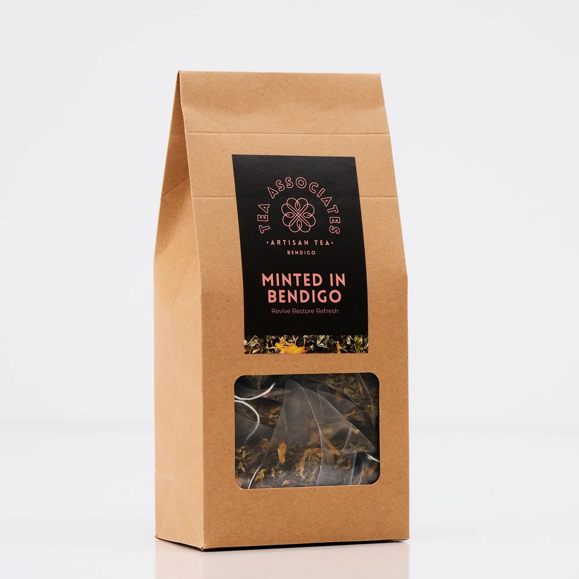 kraft packaging plastic free tea bags