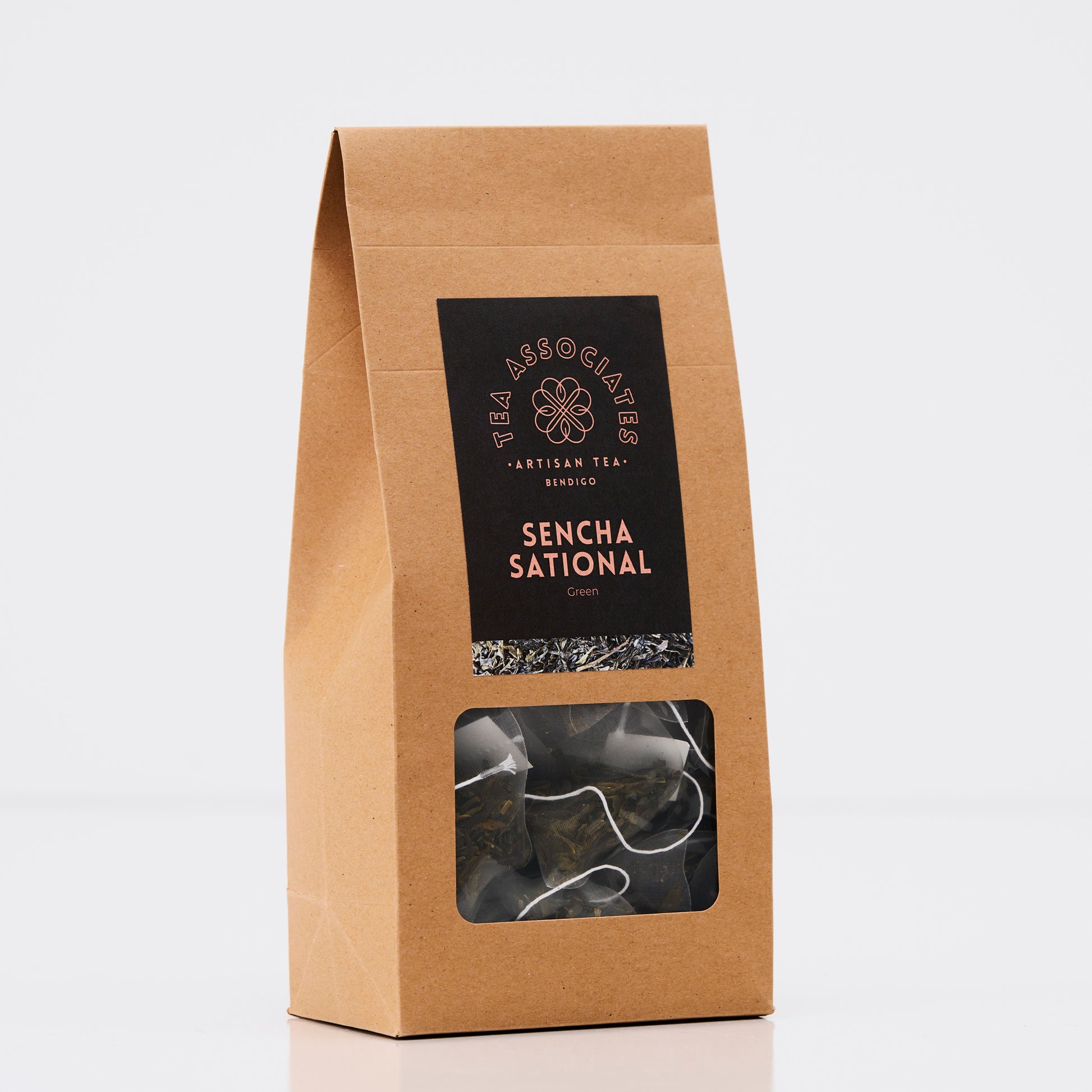kraft packaging plastic free tea bags